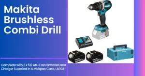 Read more about the article Makita DHP484RTJ 18V Li-Ion LXT Brushless Combi Drill