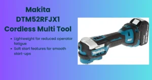 Read more about the article Makita DTM52RFJX1 Cordless Multi Tool