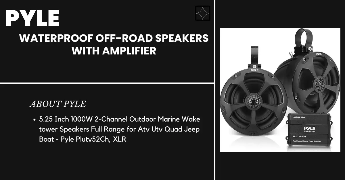 Read more about the article Pyle Waterproof Off-Road Speakers with Amplifier