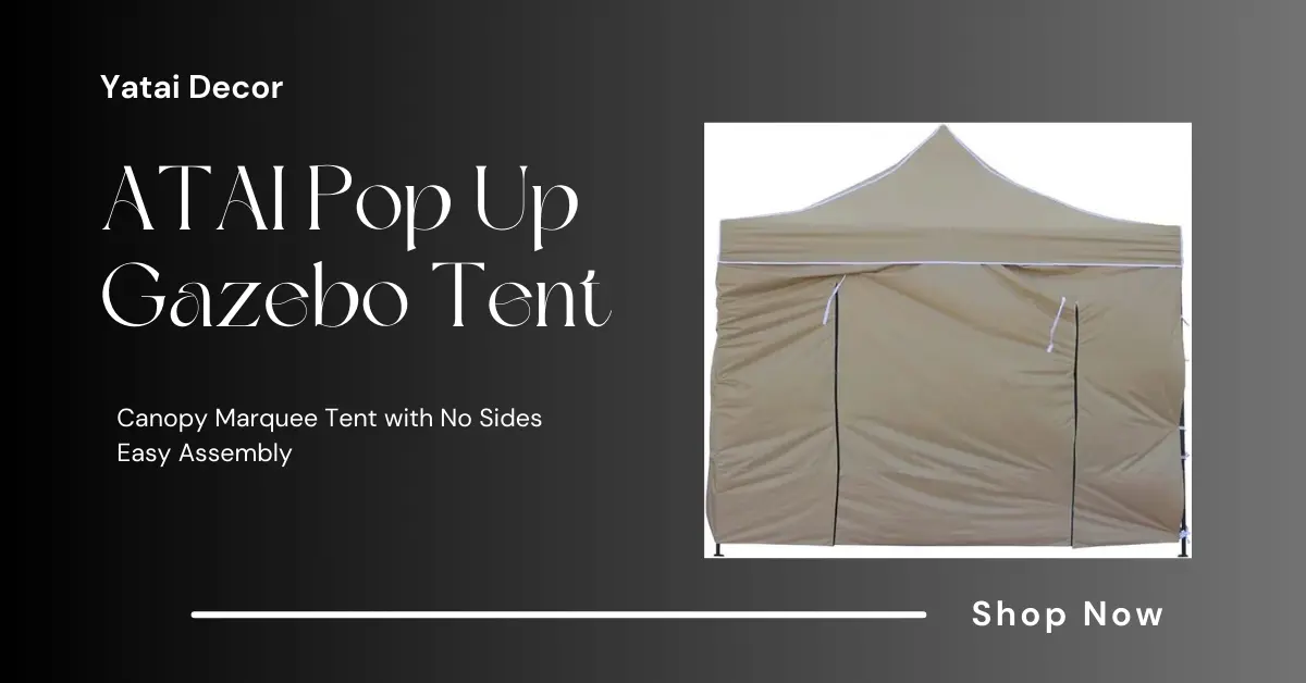 Read more about the article ATAI Pop Up Gazebo Tent