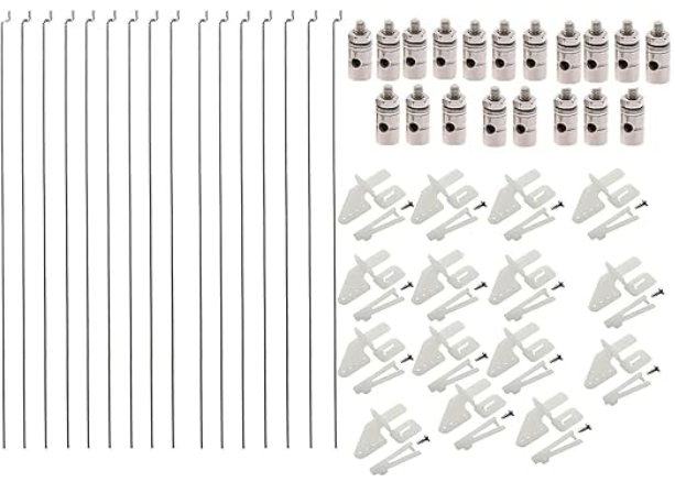 You are currently viewing Ltvystore 20Pcs Adjustable Pushrod Connector Linkage Stopper