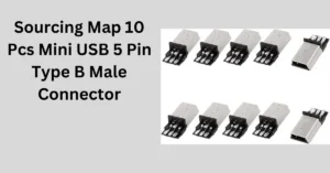 Read more about the article Sourcing Map 10 Pcs Mini USB 5 Pin Type B Male Connector PCB Mount Solder Jack