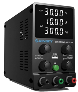 Read more about the article Jesverty DC Power Supply Variable, 30V 10A Adjustable Switching Regulated DC Bench Power Supply