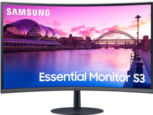 Read more about the article Samsung 27″ Curved FullHD 1080p Monitor with Speakers, HDMI, Displayport – LS27C390